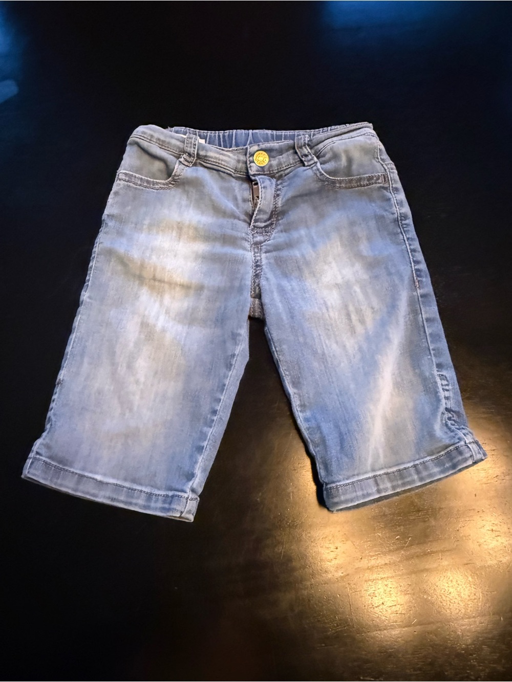 Gucci Light Blue Denim Shorts Bermuda Boys Girls 24mo